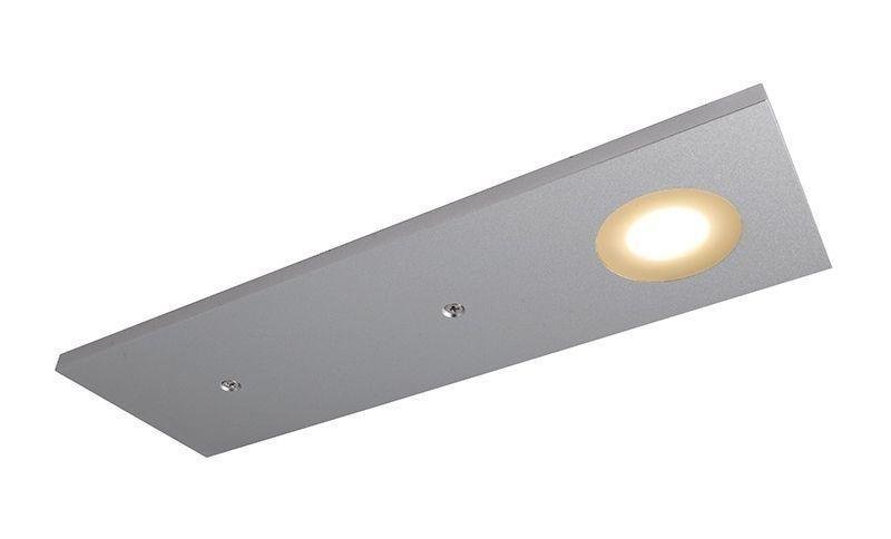 IMPR 687129 Deko-Light nábytkové přisazené svítidlo Fine II 12V DC 2,30 W 2700 K 220 lm 190 stříbrnášedá RAL 7001 - LIGHT IMPRESSIONS