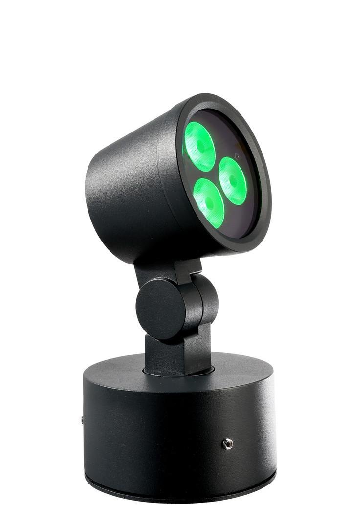 Levně IMPR 732127 Deko-Light podlahové a nástěnné a stropní svítidlo Colt 8W RGBWW 24V DC 8,60 W 3000 K 389 lm 66 černošedá RAL 7021