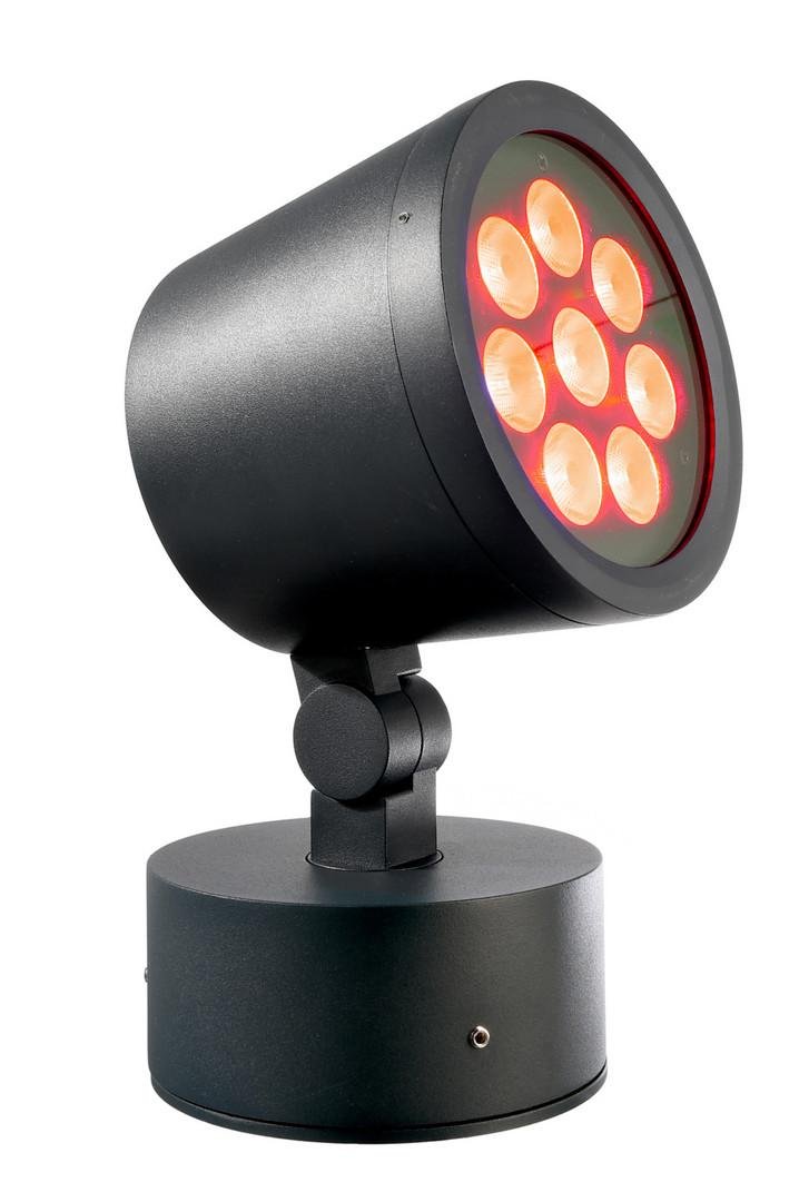 IMPR 732129 Deko-Light podlahové a nástěnné a stropní svítidlo Colt 25W RGBWW 24V DC 25W 3000K 1140 lm 112 černošedá RAL 7021 - LIGHT IMPRESSIONS