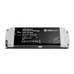 Obrázek pro produkt Deko-Light napájení BASIC CV Q8H-12-40W konstantní napětí 0-3300 mA IP20 12V DC 40W - DEKOLIGHT