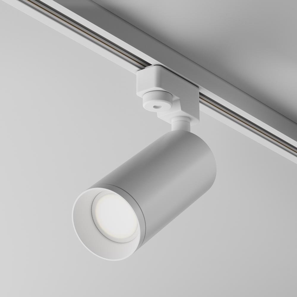M TR004-1-GU10-W AKCE - Svítidlo pro kolejnicový systém Focus GU10 50W bílý hliník Unity - MAYTONI