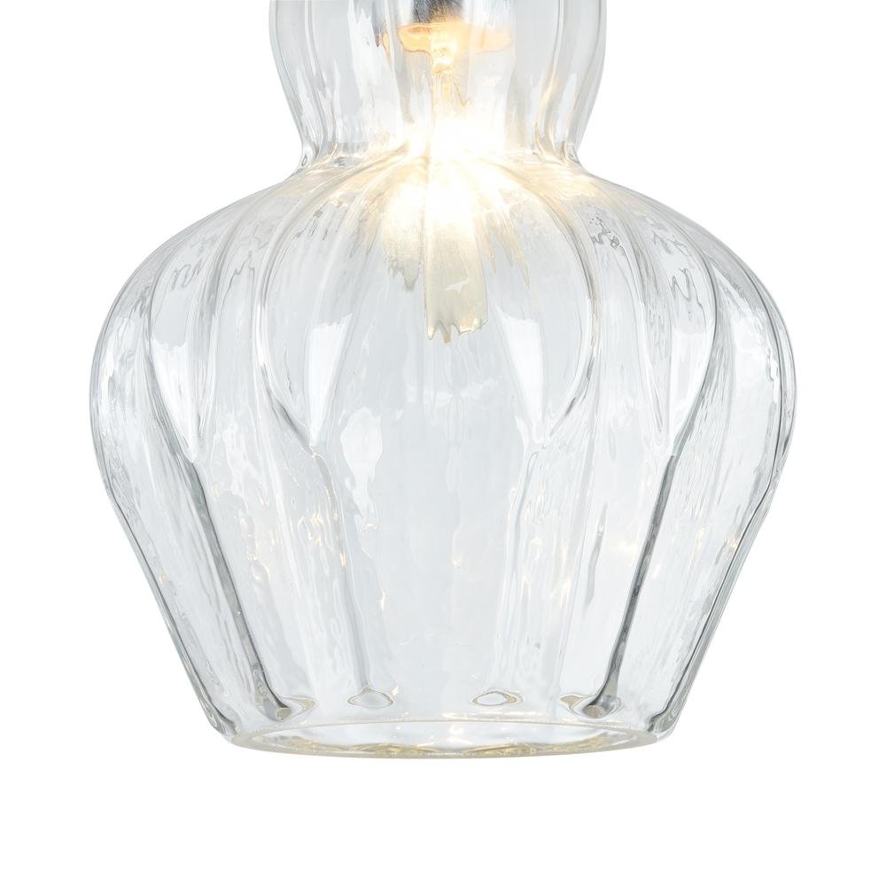 M MOD238-PL-01-TR Závěsné svítidlo Eustoma 40W čirá sklo designové - MAYTONI (obrázek 2)