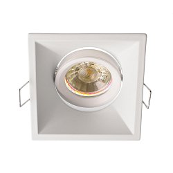 Obrázek pro produkt Deko-Light stropní vestavné svítidlo Arktur hranaté 12V AC/DC GU5.3 / MR16 1x max. 50W 90 bílá RAL 9003 - DEKOLIGHT