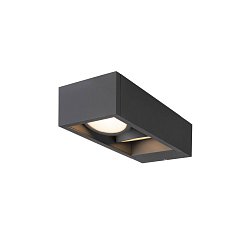 Obrázek pro produkt ESKINA FRAME WL venkovní LED nástěnné přisazené svítidlo double antracit CCT switch 3000/4000 K - BIG WHITE (SLV)
