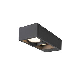 Obrázek pro produkt ESKINA FRAME WL venkovní LED nástěnné přisazené svítidlo double antracit CCT switch 3000/4000 K - BIG WHITE (SLV)