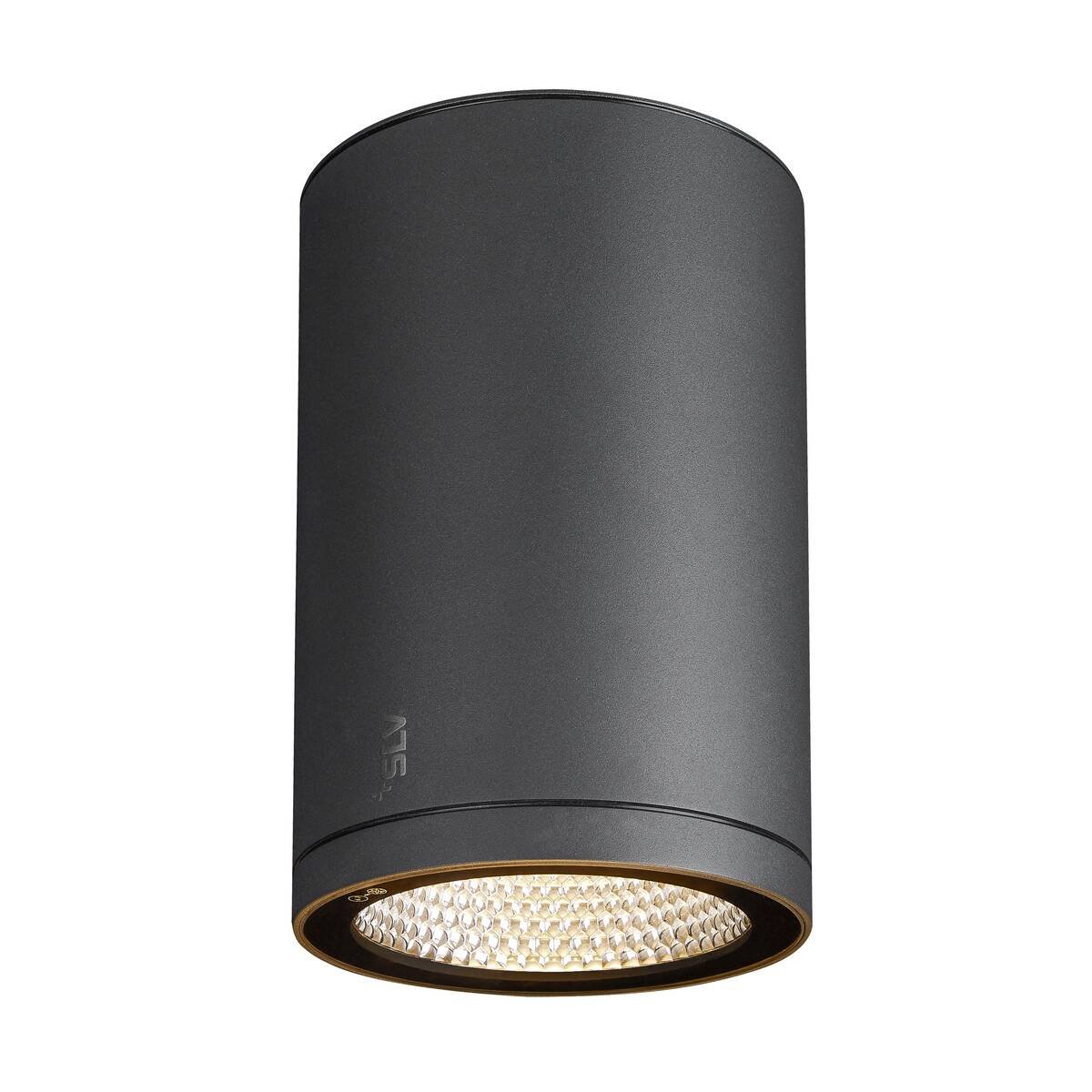 LA 1003442 ENOLA ROUND L Outdoor, stropní LED svítidlo, antracitové, CCT 3000/4000K - BIG WHITE (SLV)