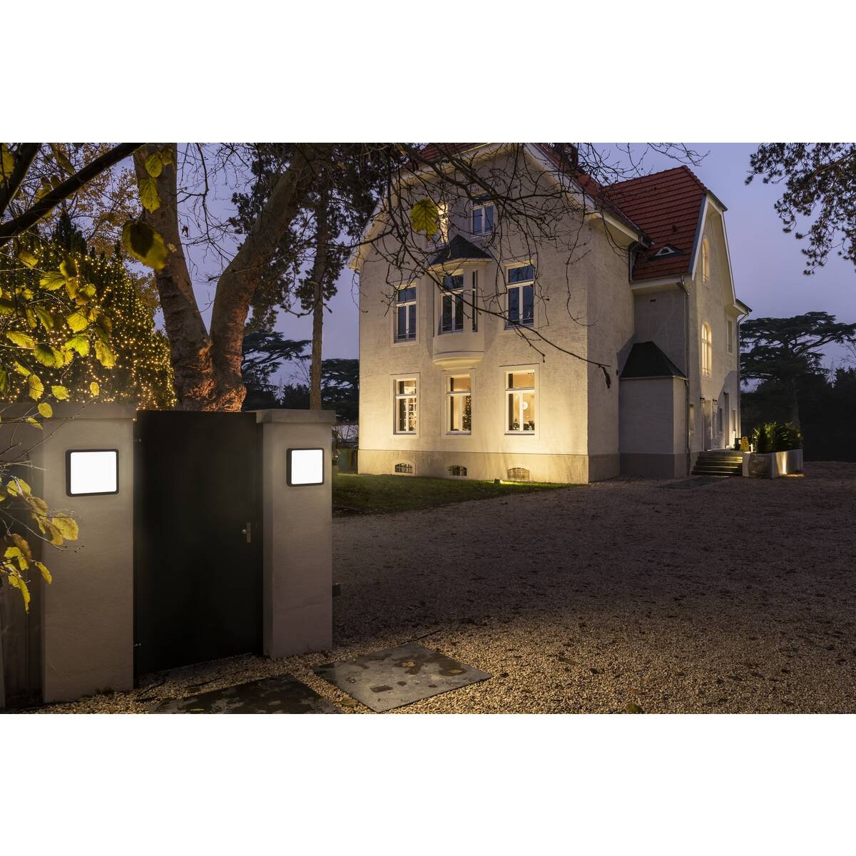 LA 1003452 AINOS SQUARE SENSOR Outdoor, nástěnné a stropní LED svítidlo, antracitové, spínač CCT 3000/4000K - BIG WHITE (SLV) (obrázek 7)
