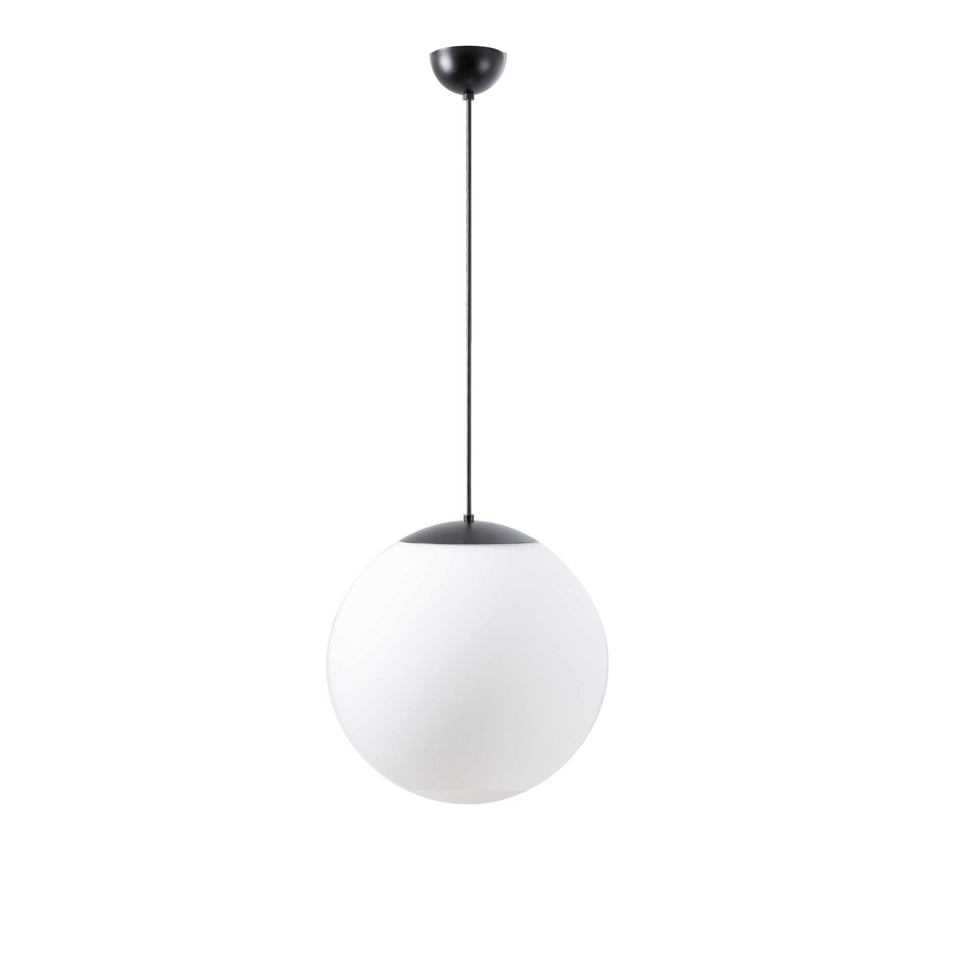Levně OS ADR61343 ADRIA S3 závěsné skleněné svítidlo černá / bílá IP40 3000 K 27W LED - OSMONT