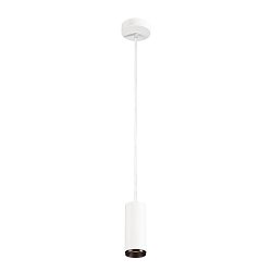 Obrázek pro produkt NUMINOS® PD PHASE S vnitřní LED závěsné svítidlo bílá/černá 2700 K 36° - BIG WHITE (SLV)