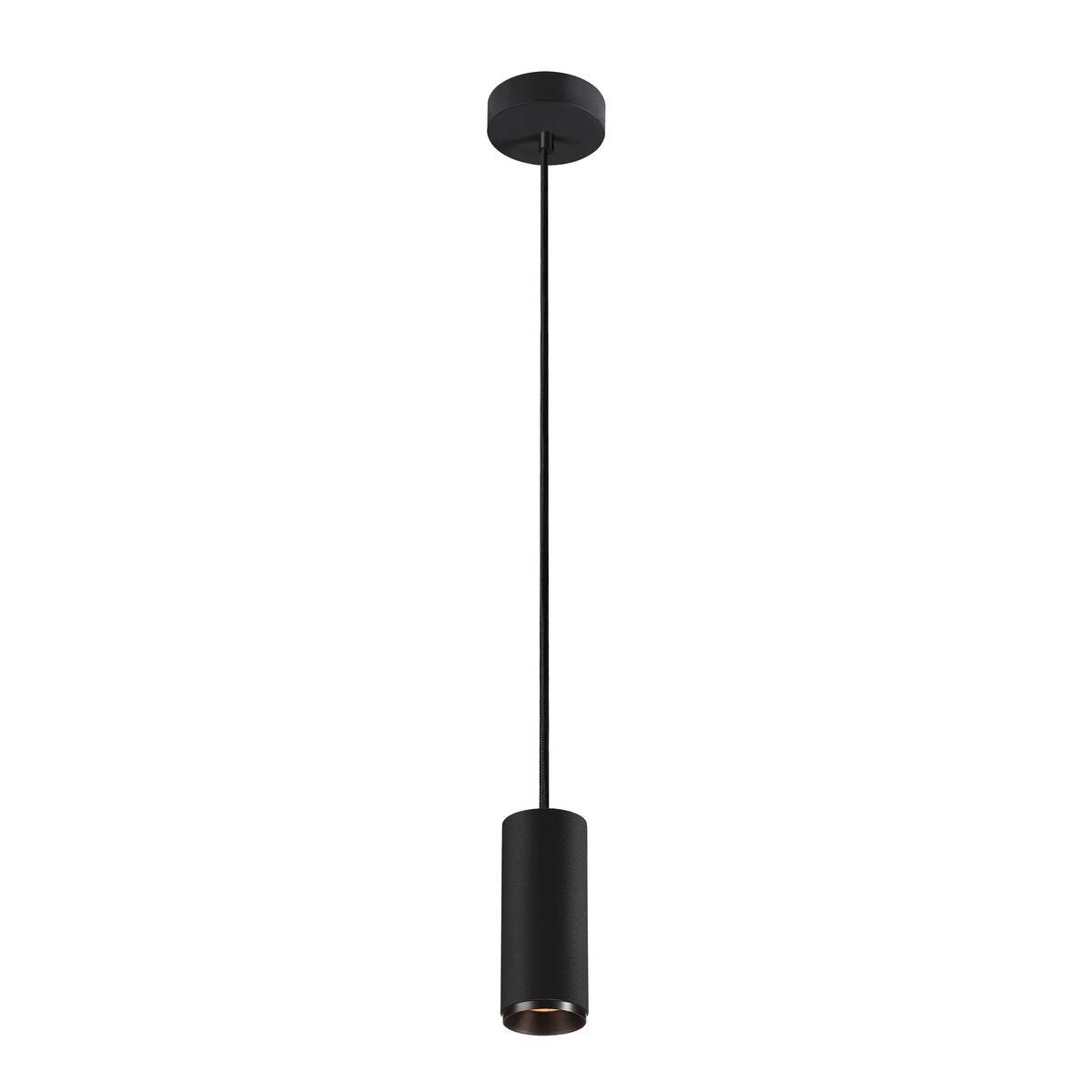 LA 1004148 NUMINOS® PD PHASE S vnitřní LED závěsné svítidlo černá/černá 2700 K 60° - BIG WHITE (SLV)