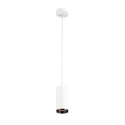 Obrázek pro produkt NUMINOS® PD PHASE M vnitřní LED závěsné svítidlo bílá/černá 2700 K 36° - BIG WHITE (SLV)