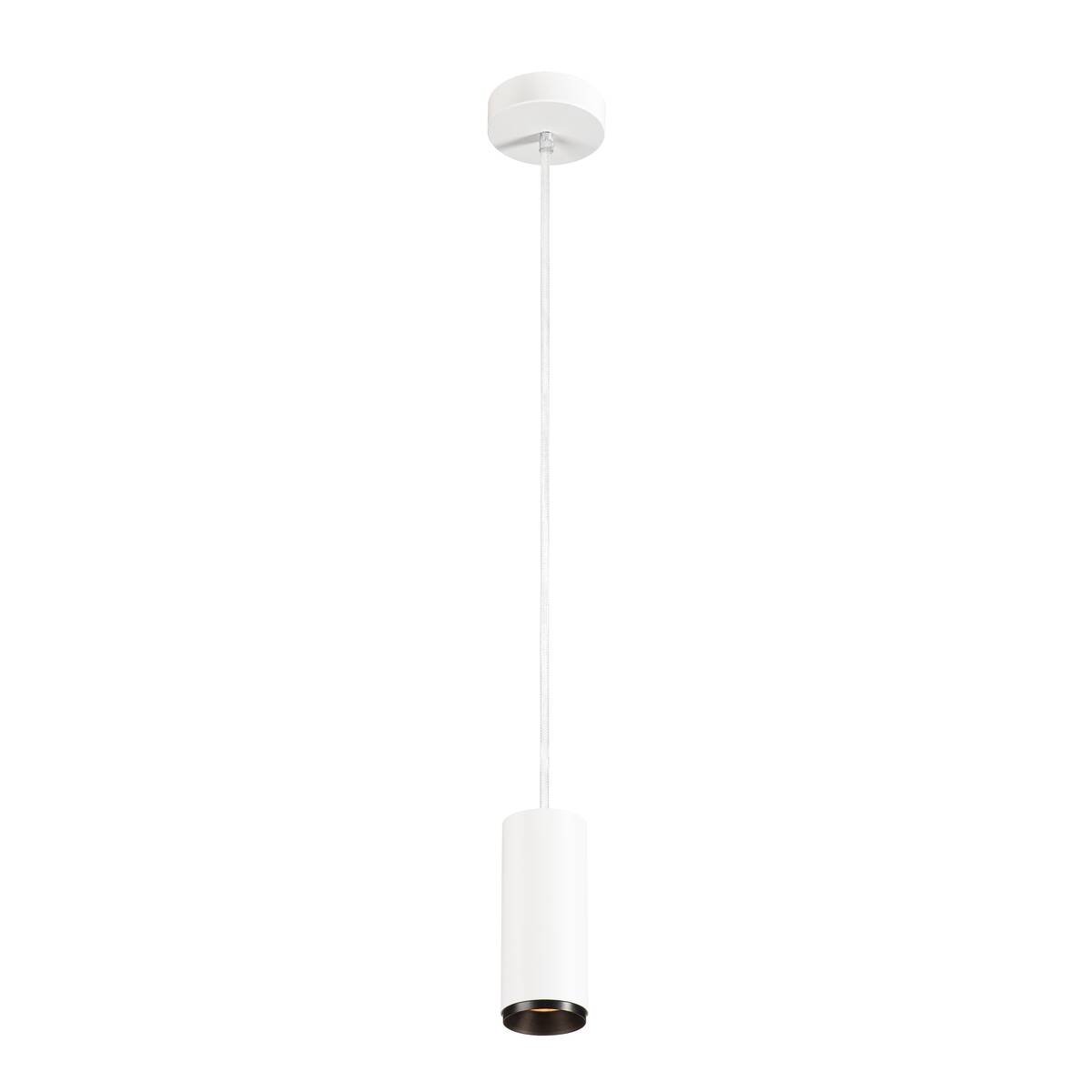Levně LA 1004150 NUMINOS® PD PHASE S vnitřní LED závěsné svítidlo bílá/černá 2700 K 24° - BIG WHITE (SLV)