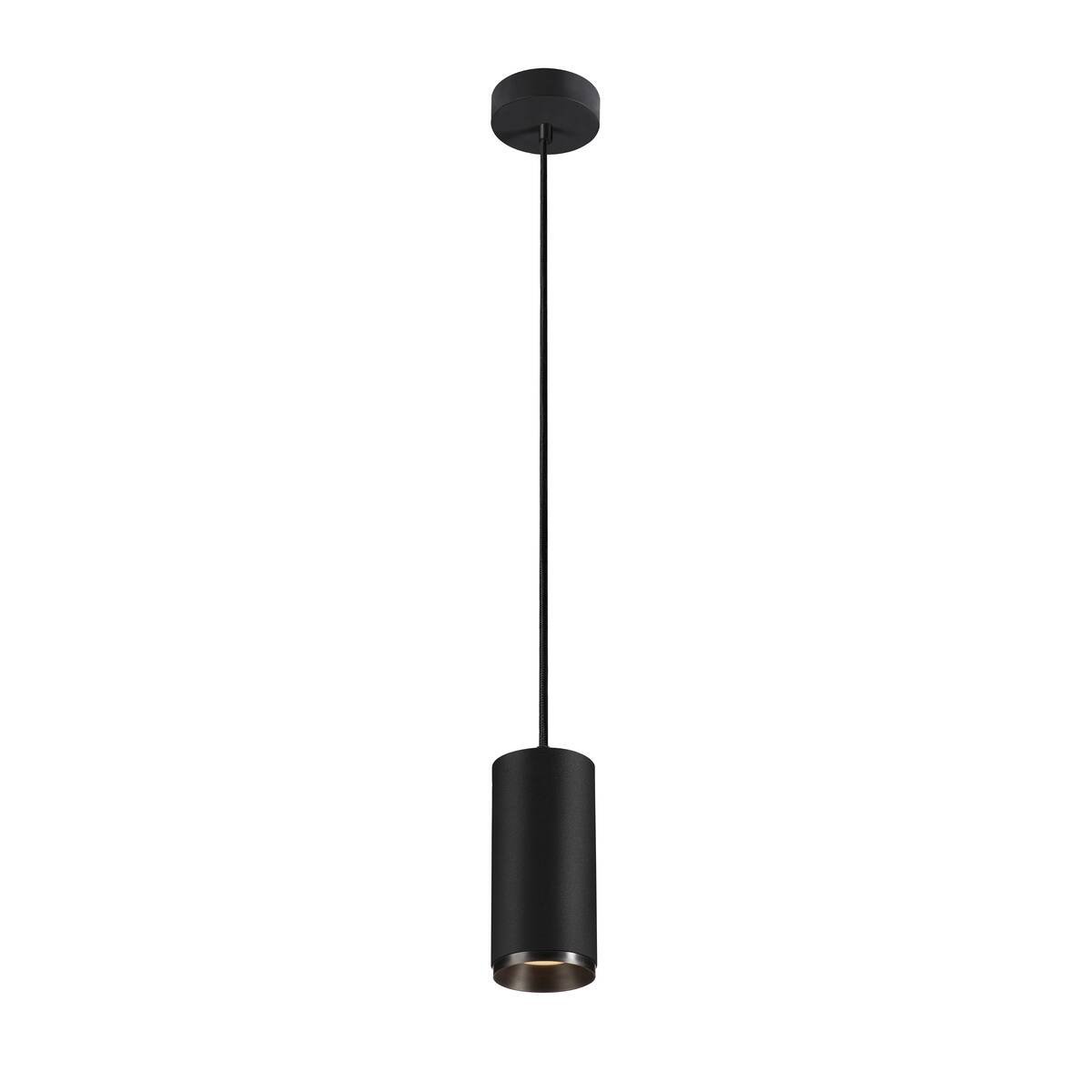 LA 1004242 NUMINOS® PD PHASE M vnitřní LED přisazené stropní svítidlo černá/černá 2700 K 24° - BIG WHITE (SLV)