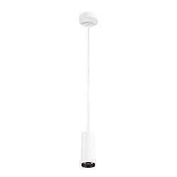 Obrázek pro produkt NUMINOS® PD PHASE S vnitřní LED závěsné svítidlo bílá/černá 4000 K 24° - BIG WHITE (SLV)