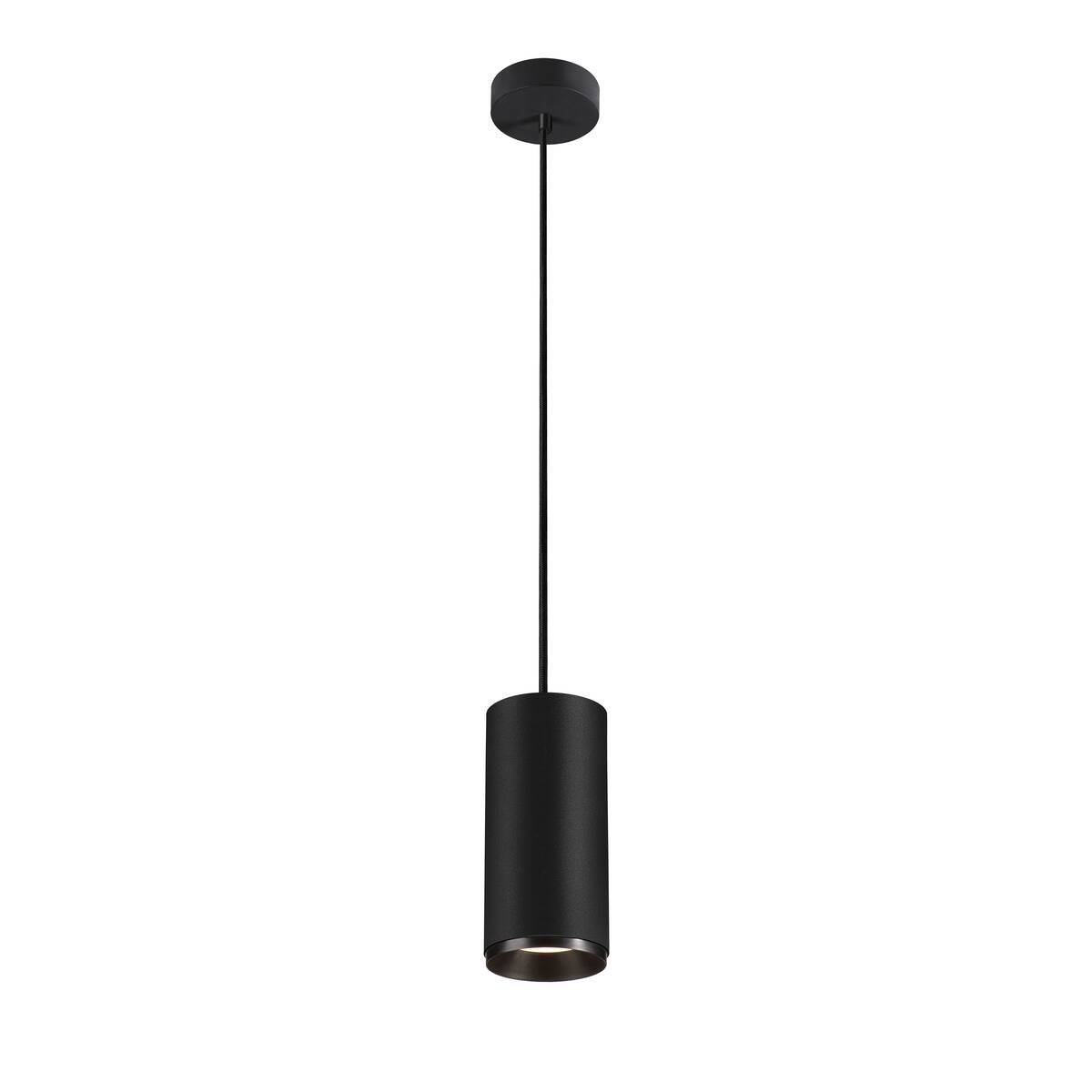 LA 1004356 NUMINOS® PD PHASE L vnitřní LED závěsné svítidlo černá/černá 4000 K 60° - BIG WHITE (SLV)