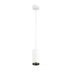 Obrázek pro produkt NUMINOS® PD PHASE M vnitřní LED závěsné svítidlo bílá/černá 3000 K 60° - BIG WHITE (SLV)