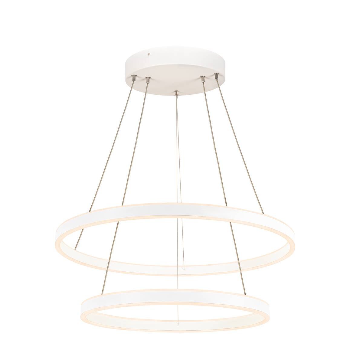LA 1004768 ONE DOUBLE PD DALI UP/DOWN vnitřní LED závěsné svítidlo bílé CCT switch 3000/4000 K - BIG WHITE (SLV)