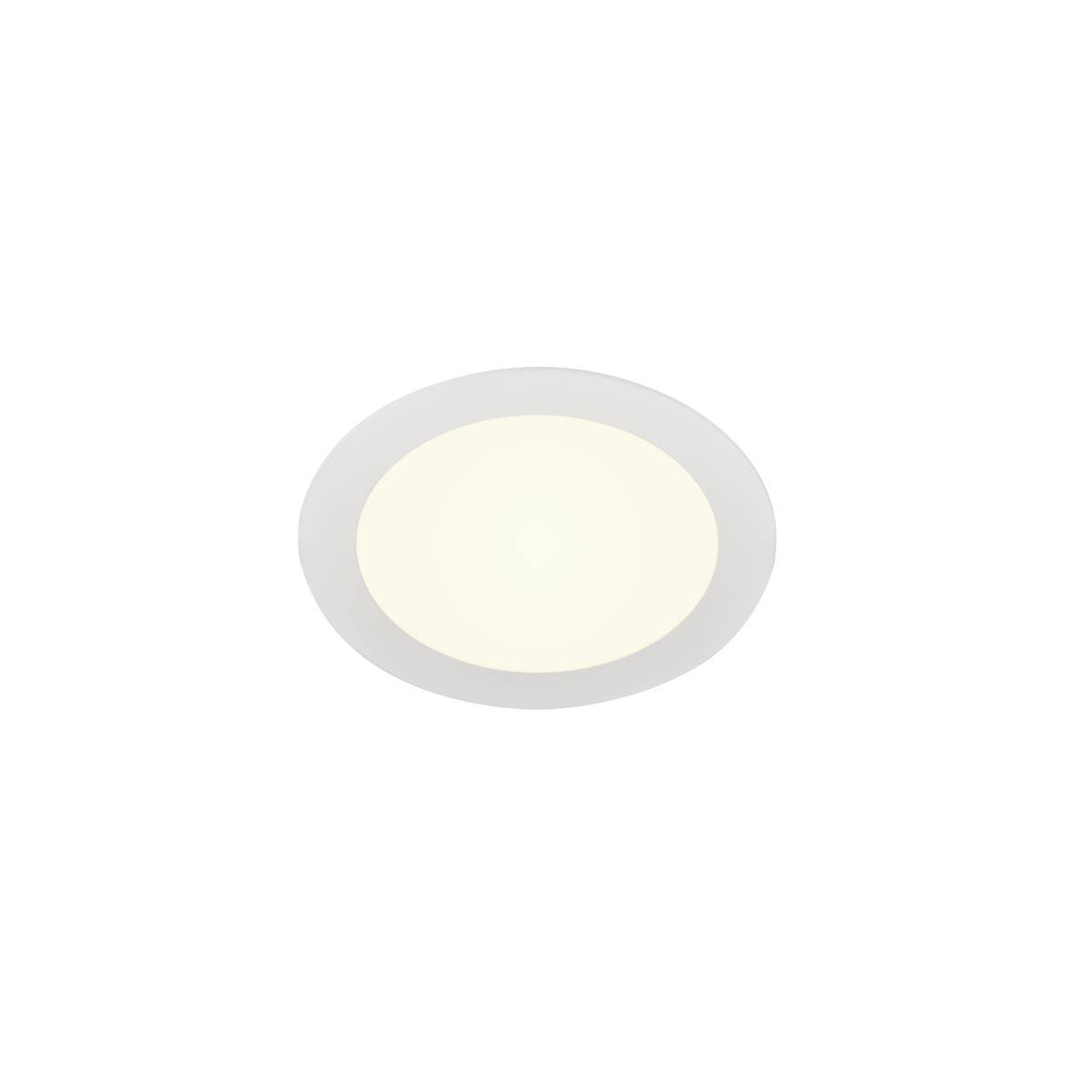 LA 1004695 SENSER 18 DL vnitřní LED stropní zápustné svítidlo kulaté bílé, 4000 K - BIG WHITE (SLV)