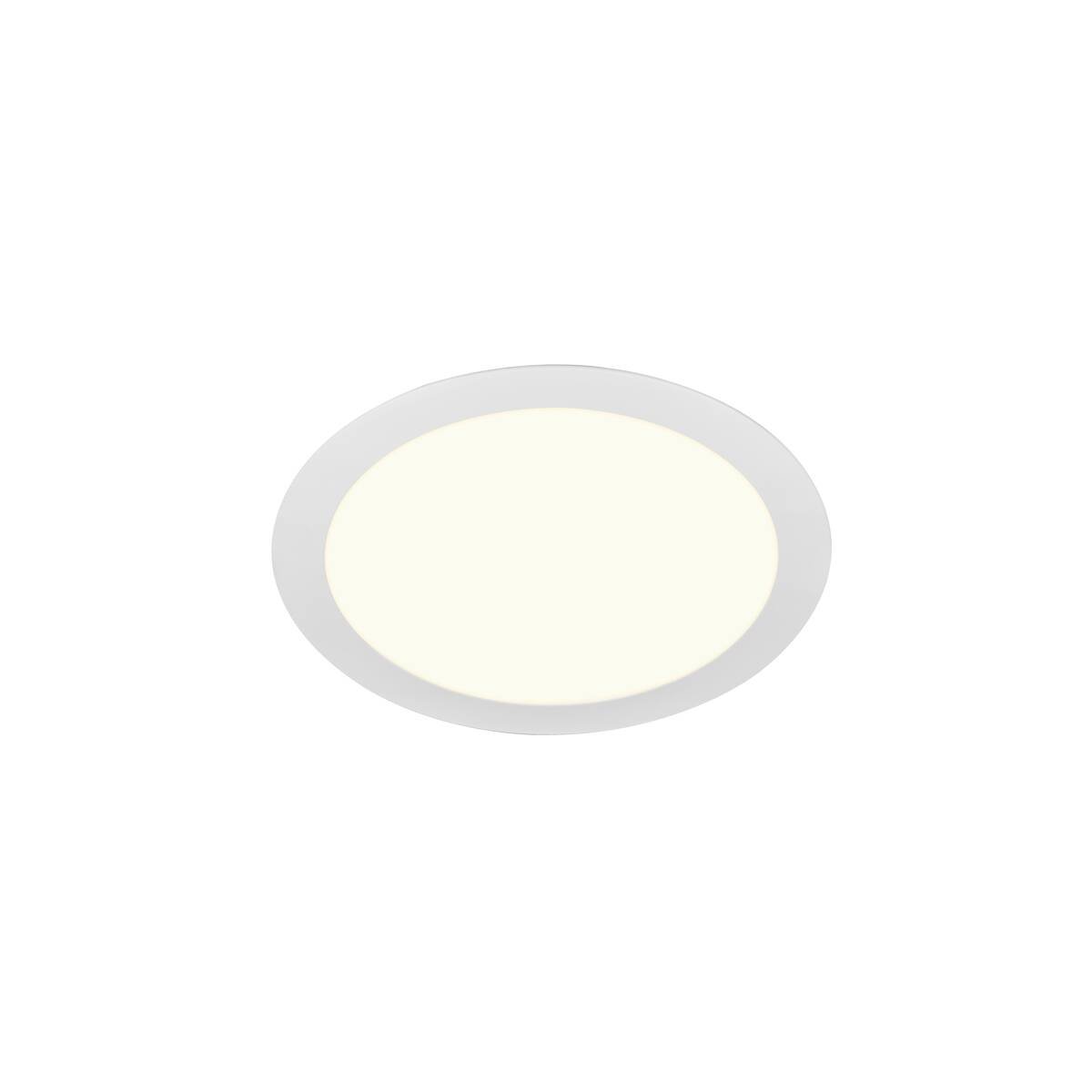 LA 1004696 SENSER 24 DL vnitřní LED stropní zápustné svítidlo kulaté bílé, 4000 K - BIG WHITE (SLV)