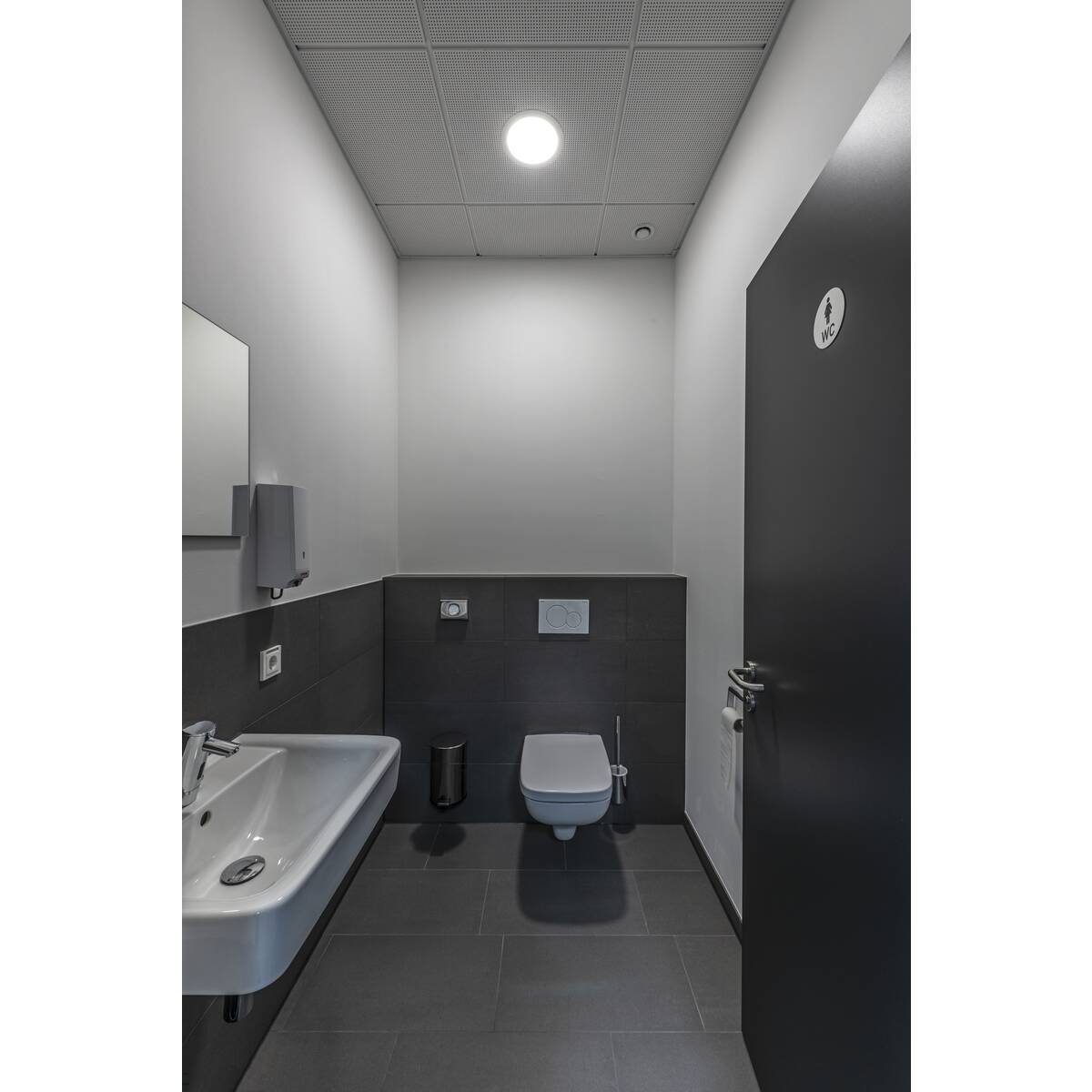 LA 1004696 SENSER 24 DL vnitřní LED stropní zápustné svítidlo kulaté bílé, 4000 K - BIG WHITE (SLV) (obrázek 4)