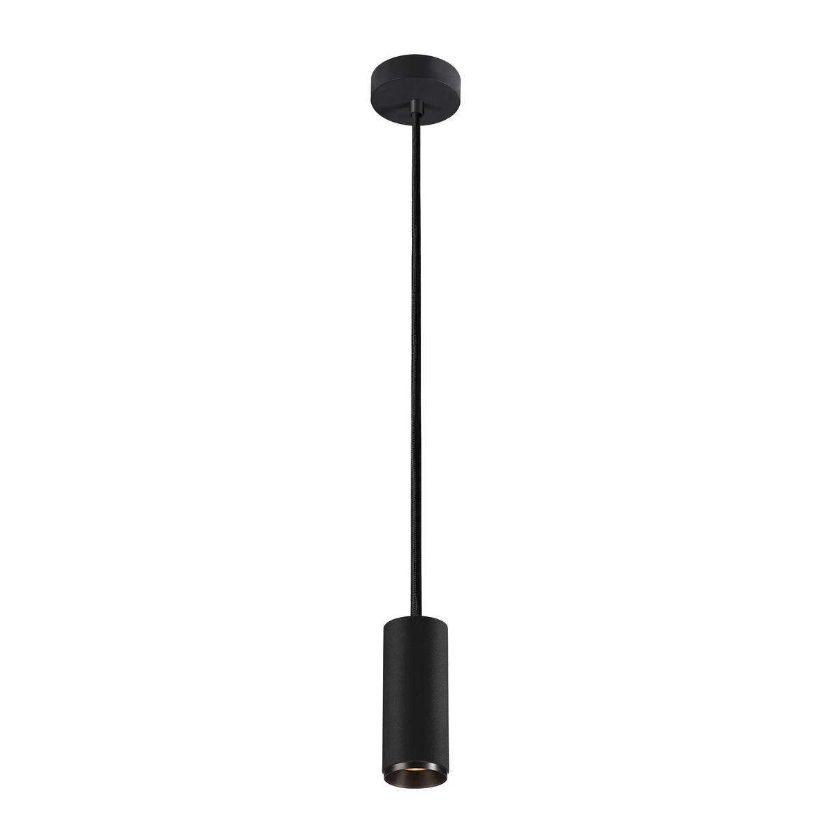 Levně LA 1004442 NUMINOS® PD DALI S vnitřní LED závěsné svítidlo černá/černá 3000 K 24° - BIG WHITE (SLV)
