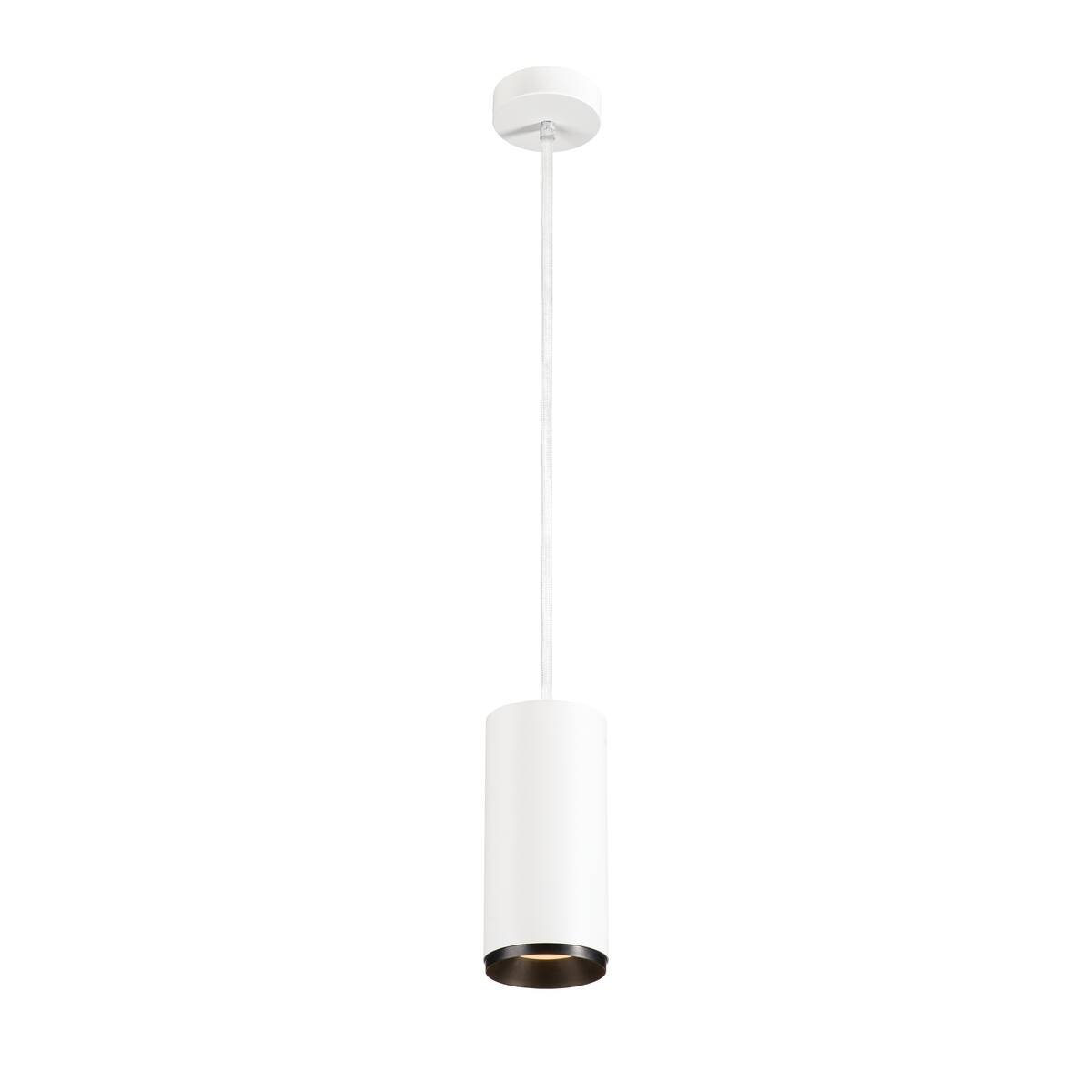LA 1004630 NUMINOS® PD DALI L vnitřní LED závěsné svítidlo bílá/černá 2700 K 24° - BIG WHITE (SLV)
