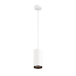 Obrázek pro produkt NUMINOS® PD DALI L vnitřní LED závěsné svítidlo bílá/černá 2700 K 24° - BIG WHITE (SLV)