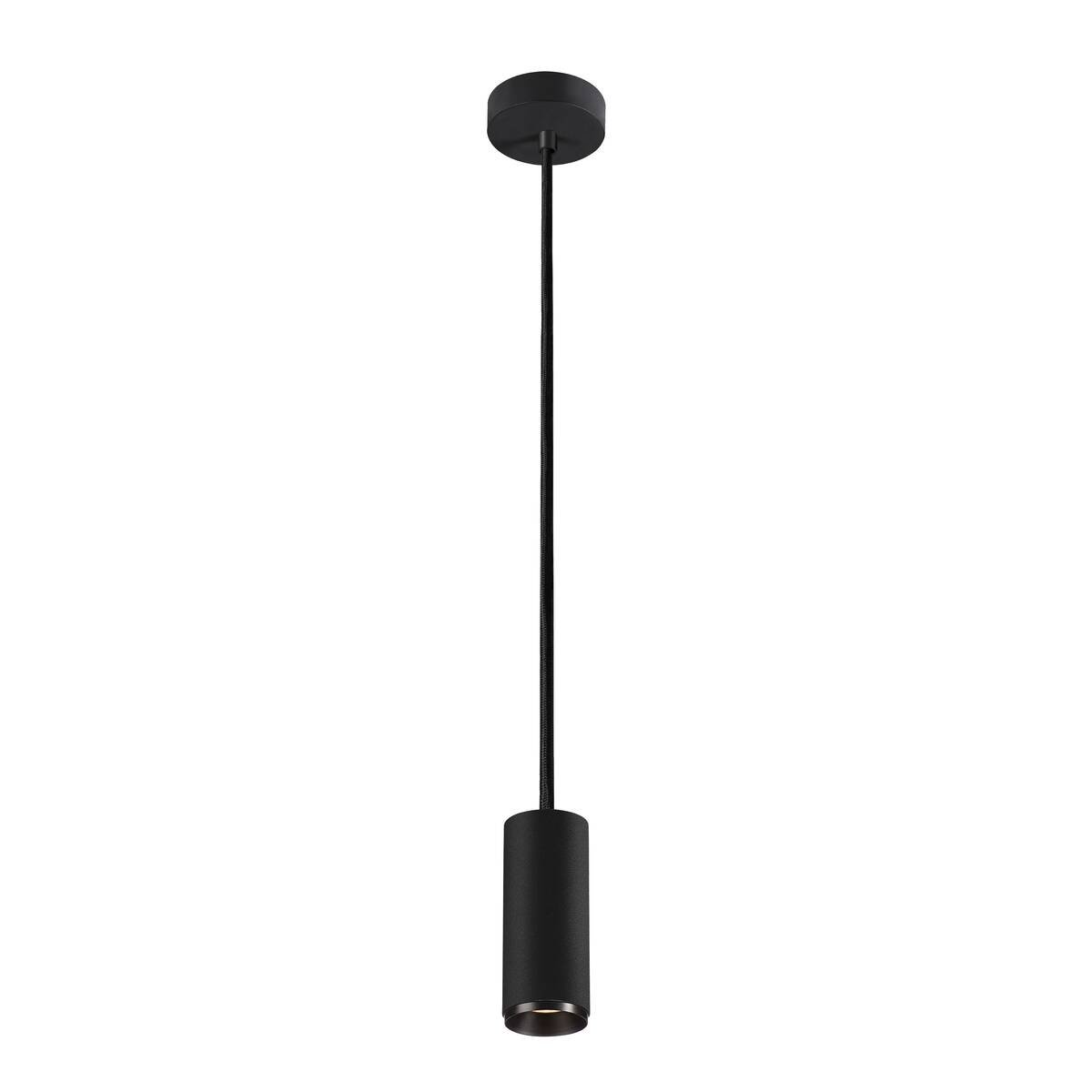 Levně LA 1004450 NUMINOS® PD DALI S vnitřní LED závěsné svítidlo černá/černá 4000 K 24° - BIG WHITE (SLV)