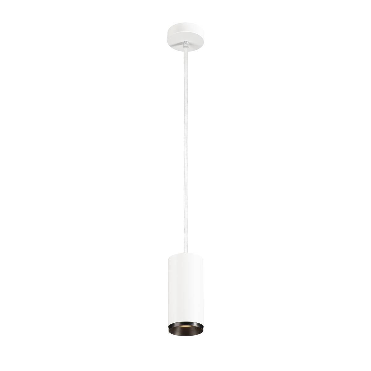 Levně LA 1004536 NUMINOS® PD DALI M vnitřní LED závěsné svítidlo bílá/černá 2700 K 60° - BIG WHITE (SLV)