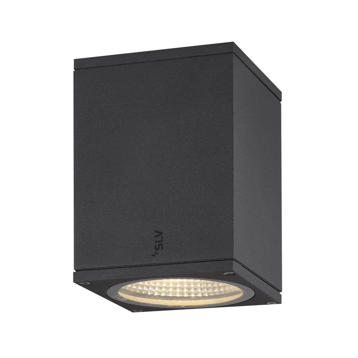 Levně LA 1003420 ENOLA SQUARE S Outdoor, stropní LED svítidlo, antracitové - BIG WHITE (SLV)