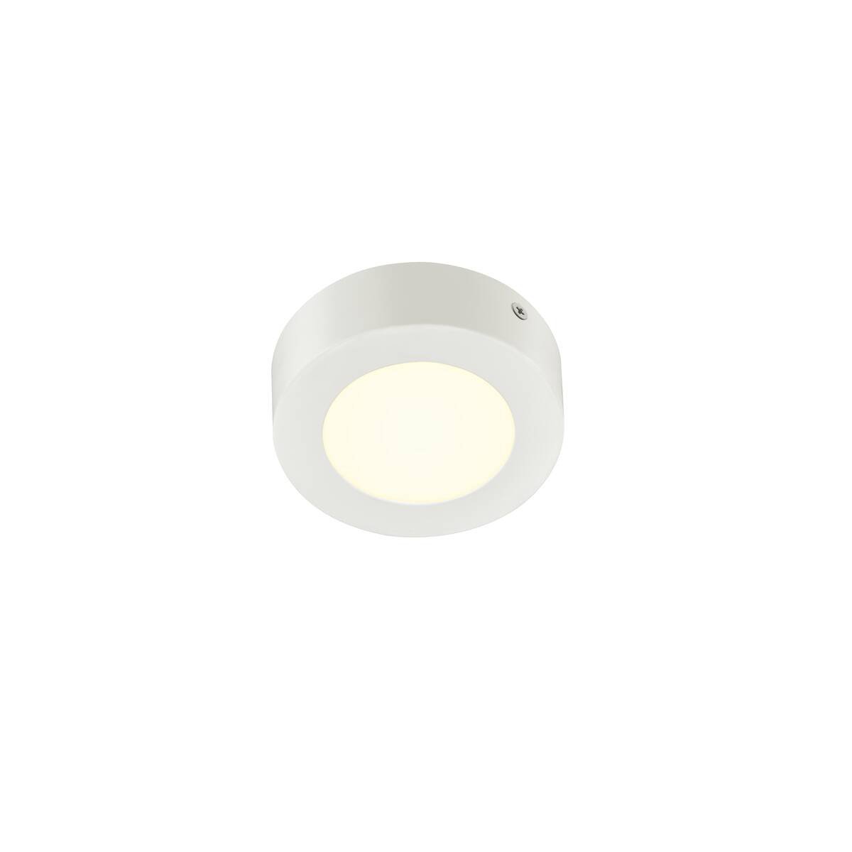 LA 1004700 SENSER 12 CW vnitřní LED nástěnné a stropní přisazené svítidlo kulaté bílé, 4000 K - BIG WHITE (SLV)