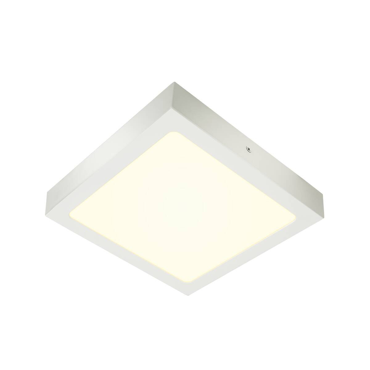 LA 1004705 SENSER 24 CW vnitřní LED nástěnné a stropní přisazené svítidlo hranaté bílé, 4000 K - BIG WHITE (SLV)
