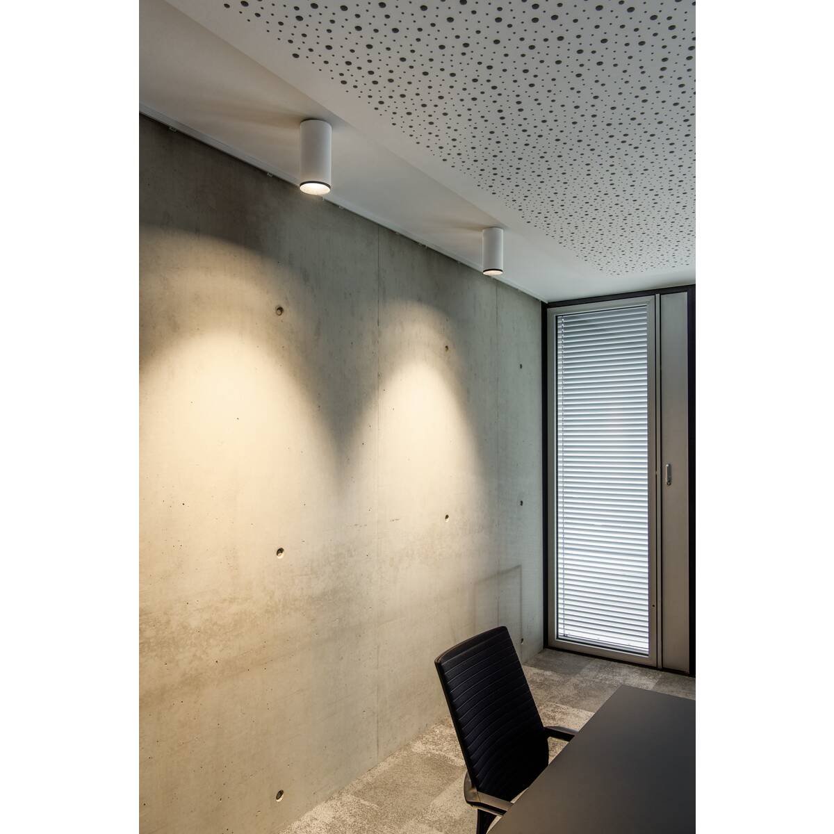 LA 1004519 NUMINOS® CL DALI M vnitřní LED přisazené stropní svítidlo bílá/černá 3000 K 36° - BIG WHITE (SLV) (obrázek 5)