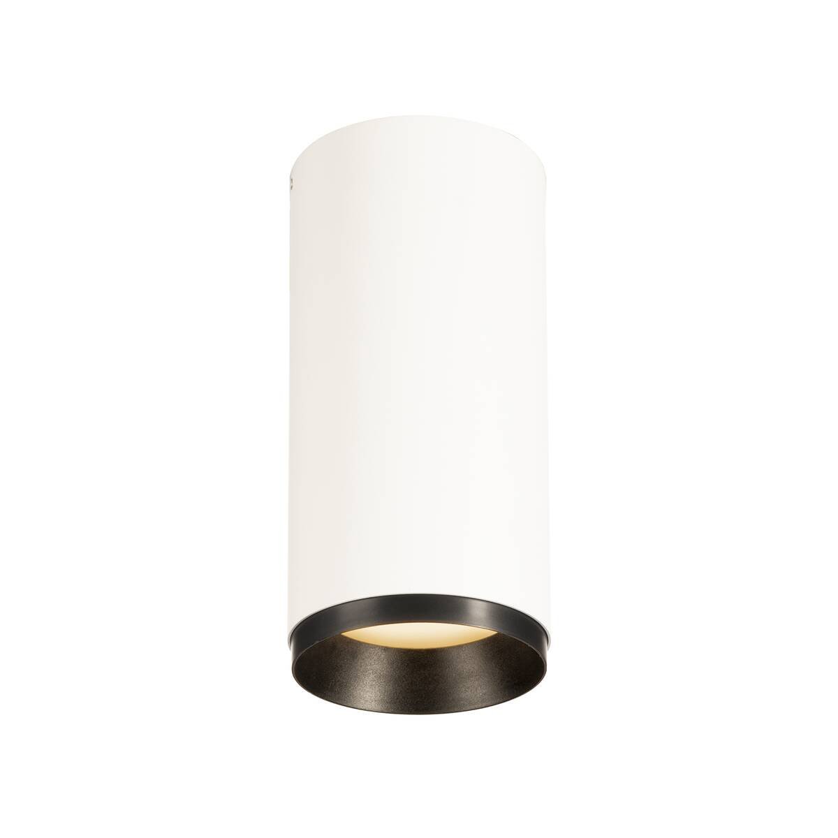 LA 1004520 NUMINOS® CL DALI M vnitřní LED přisazené stropní svítidlo bílá/černá 3000 K 60° - BIG WHITE (SLV)