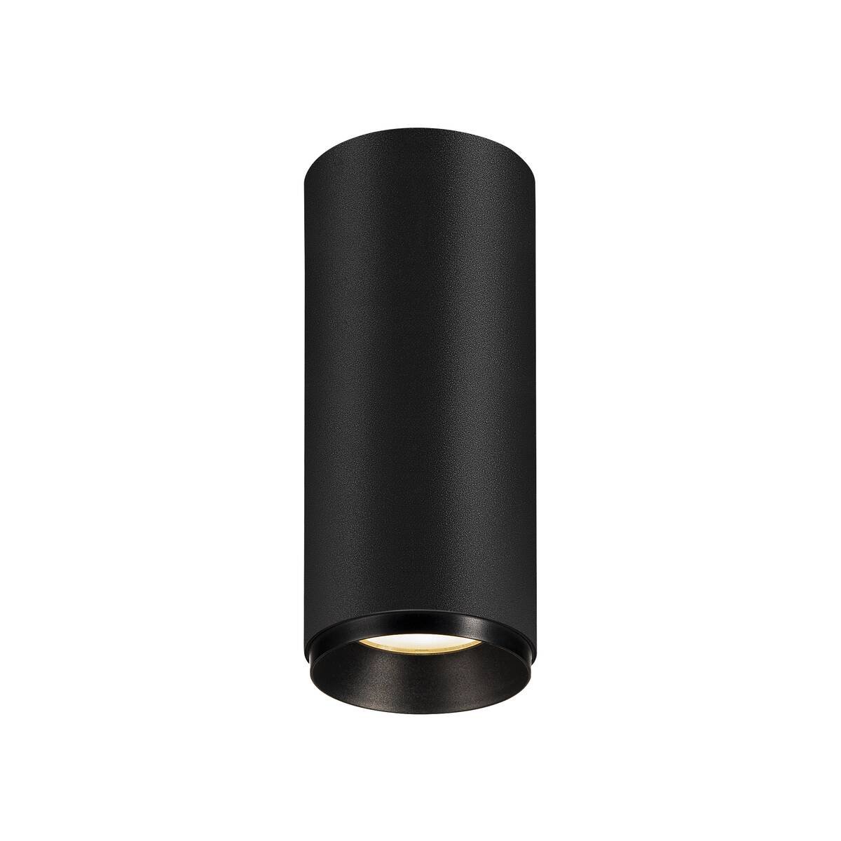 LA 1004419 NUMINOS® CL DALI S vnitřní LED přisazené stropní svítidlo černá/černá 3000 K 36° - BIG WHITE (SLV)