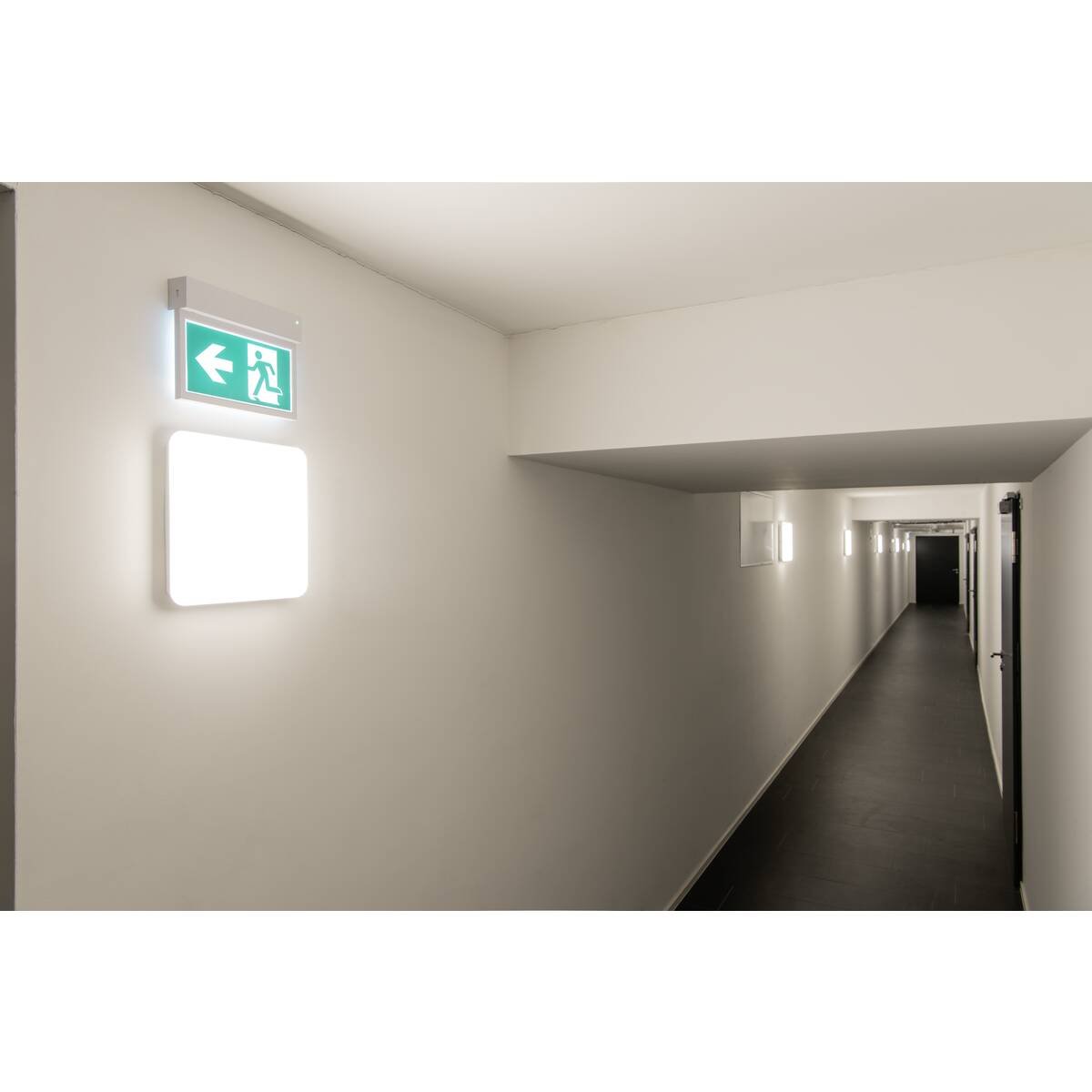 LA 1005088 SIMA SENSOR vnitřní LED nástěnné a stropní přisazené svítidlo hranaté bílé, 3000 K - BIG WHITE (SLV) (obrázek 6)