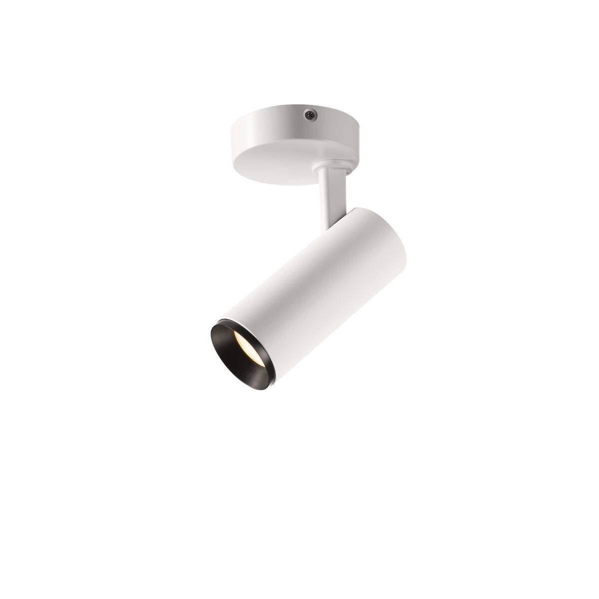 Levně LA 1004400 NUMINOS® SPOT DALI S vnitřní LED přisazené stropní svítidlo bílá/černá 3000 K 60° - BIG WHITE (SLV)
