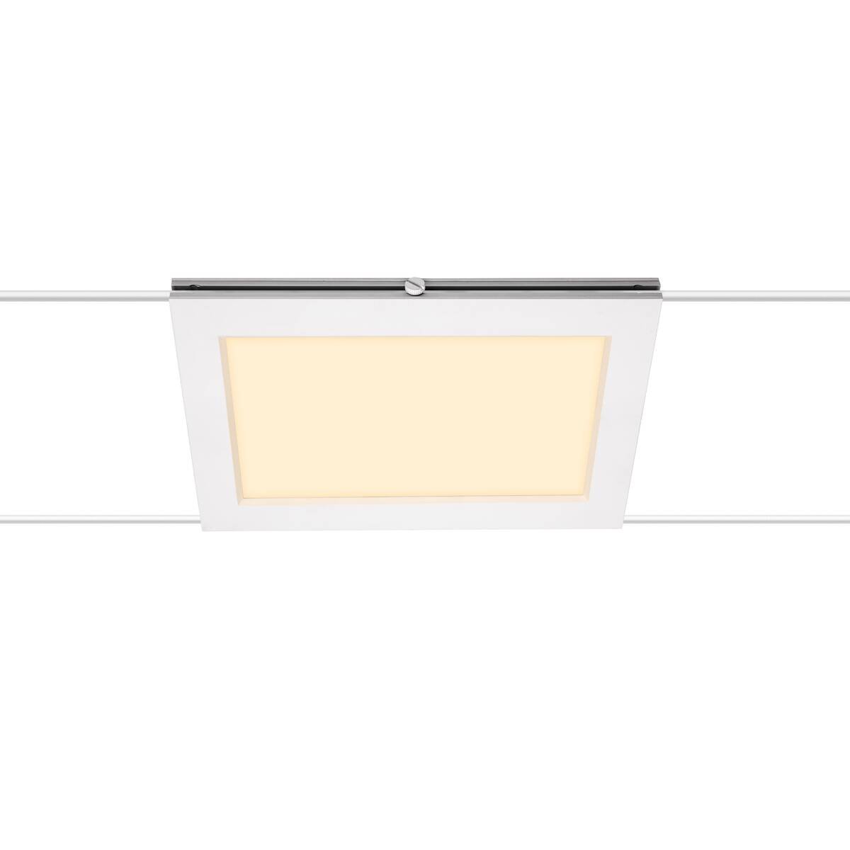 LA 1002865 PLYTTA rectangular svítidlo s lanem pro nízkonapěťový lanový systém TENSEO, 2700K, bílá - BIG WHITE (SLV)