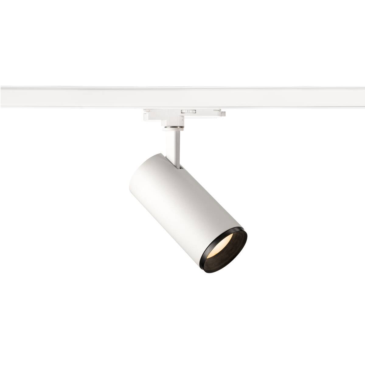 LA 1004472 3~ NUMINOS® DALI M 3fázové systémové svítidlo bílá/černá 3000 K 60° - BIG WHITE (SLV)