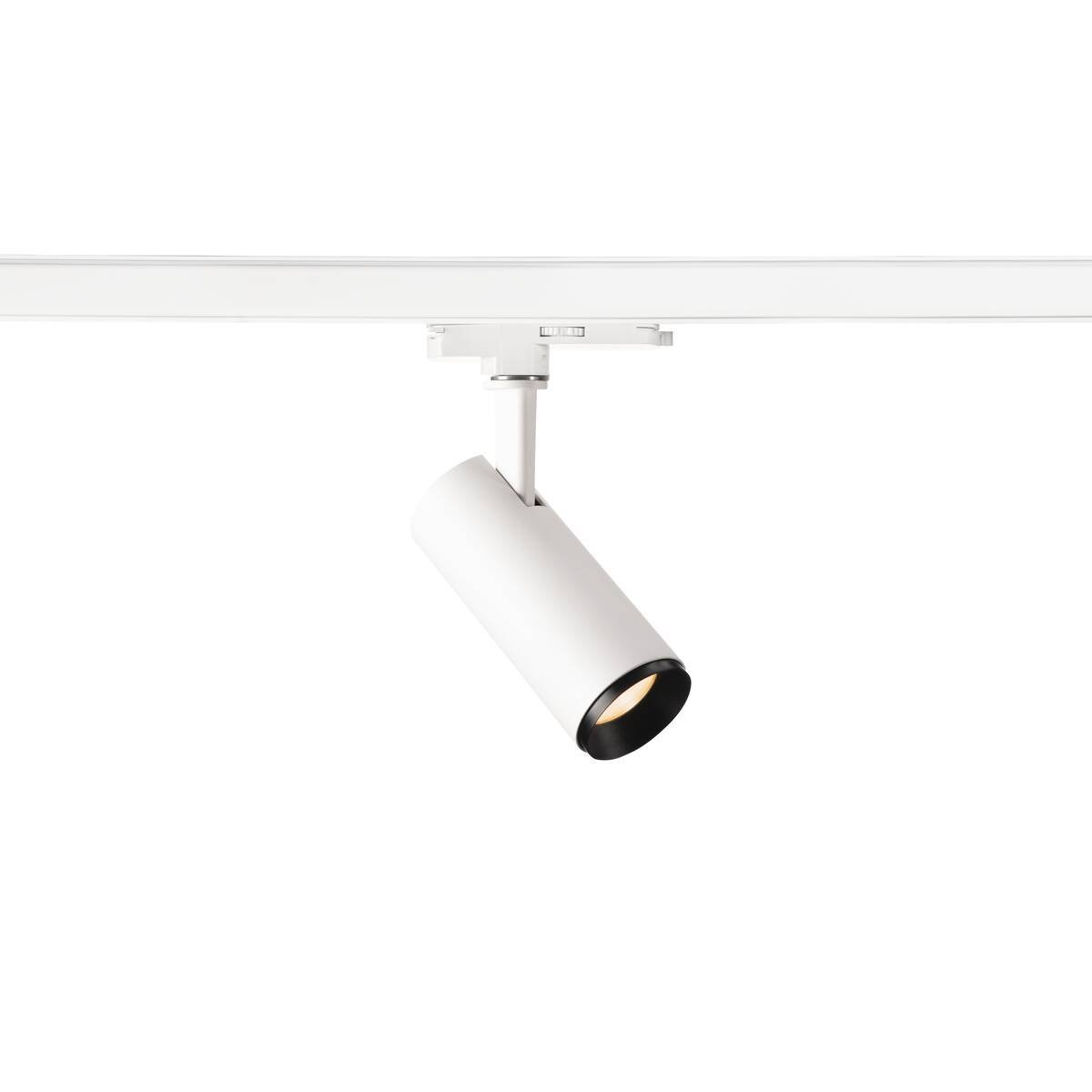 Levně LA 1004368 3~ NUMINOS® DALI S 3fázové systémové svítidlo bílá/černá 2700 K 60° - BIG WHITE (SLV)