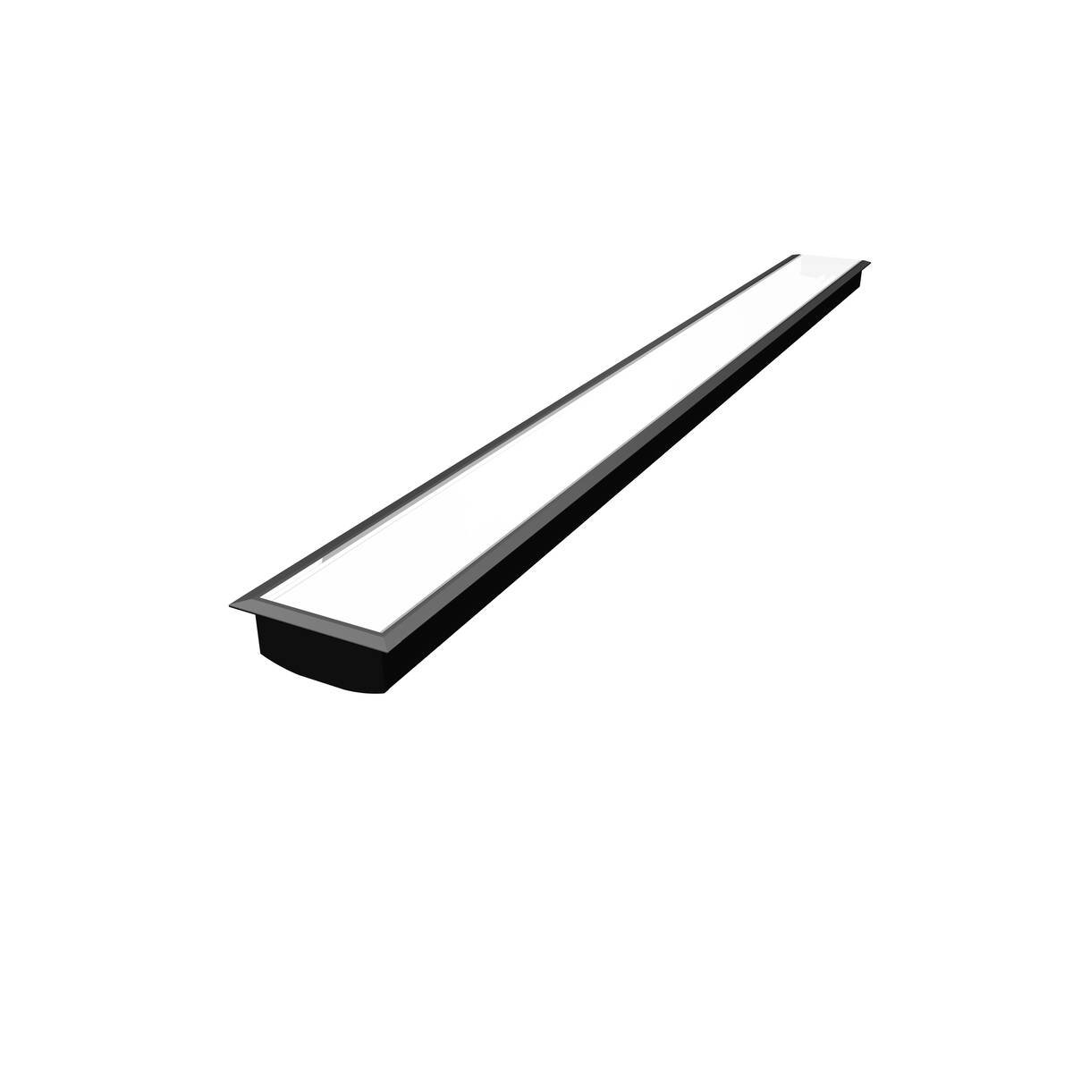 LA 1004907 GRAZIA 60 profil zápustný 3 m černá - BIG WHITE (SLV)