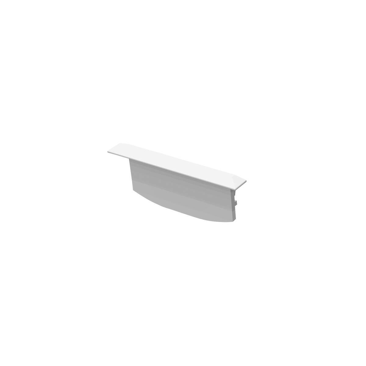 LA 1004910 GRAZIA 60 zápustné, koncové krytky bílé - BIG WHITE (SLV)