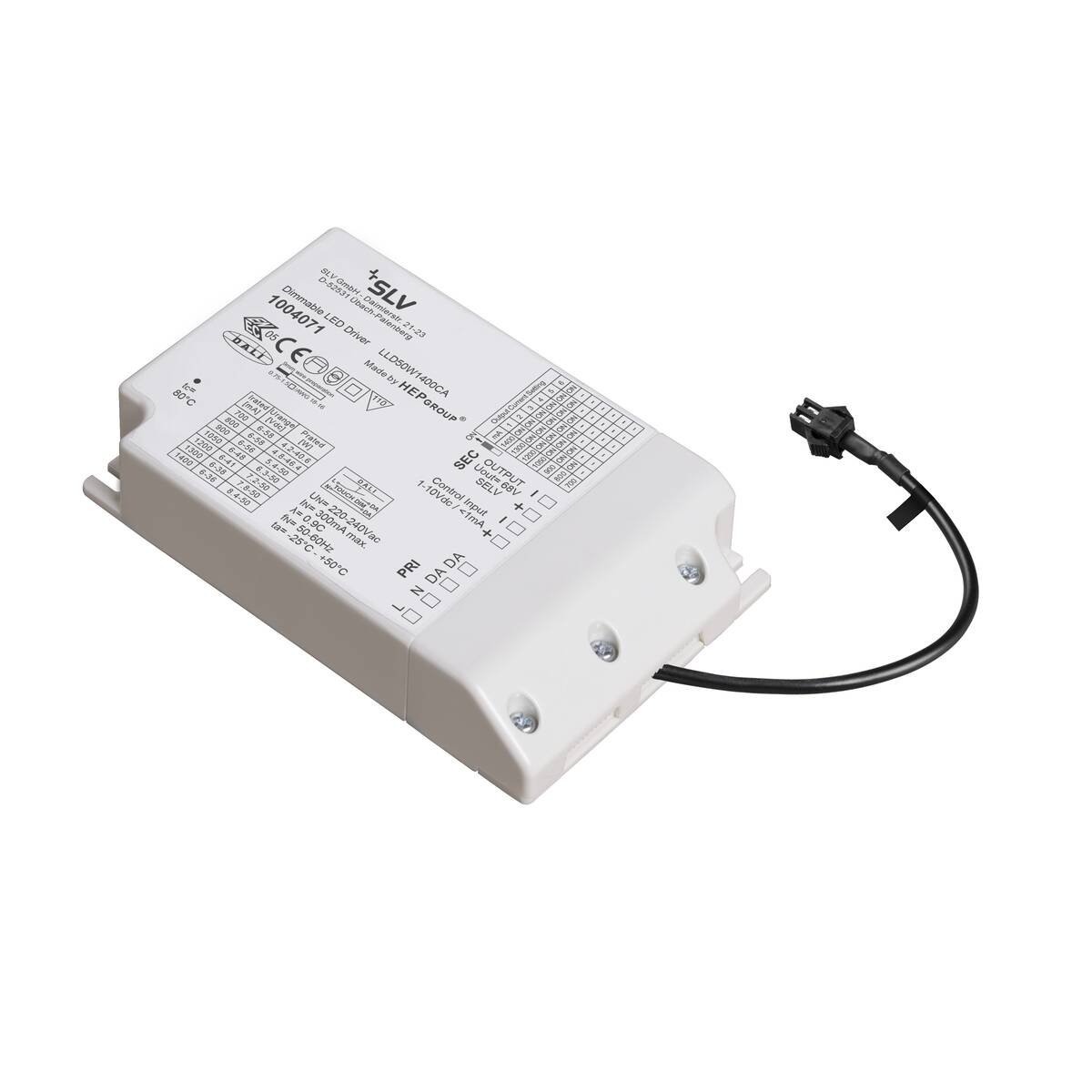 BIG WHITE LED driver 4,2–50 W 1050 mA DALI 1004071