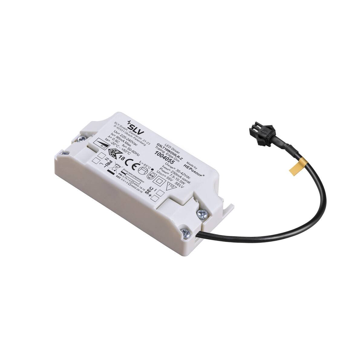 LA 1004055 LED driver 6,5–10 W 250 mA PHASE - BIG WHITE (SLV)