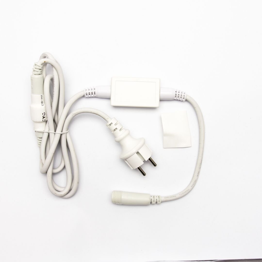 DLED EFACX02 DecoLED Zdrojový kabel exteriér, oddělitelný AC/DC, IP67 EFACX02