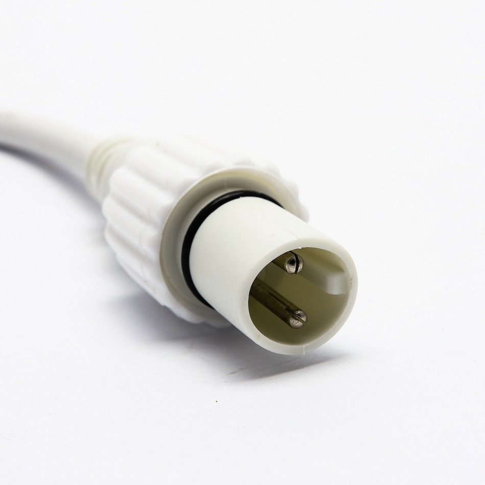 DLED LEDRLX21 Prodlužovací kabel pro světelné hadice 0,25m, bílý, samčí, IP67 (obrázek 4)