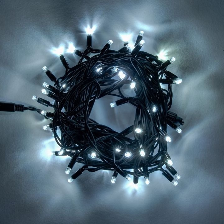 DLED TRS2021 LED světelná sada na stromy vysoké 6-8m, ledová bílá s dekory EFD01 (obrázek 3)