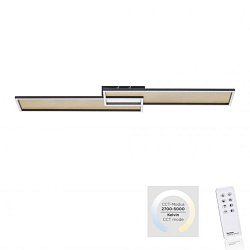 Obrázek pro produkt AMARA LED stropní svítidlo v černé a zlaté barvě s funkcí stmívání a nastavitelnou barvou světla 2700-5000K - PAUL NEUHAUS