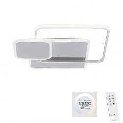 Obrázek pro produkt EMILIO LED stropní svítidlo v barvě oceli s funkcí stmívání v moderním deisgnu a nastavitelou barvou světla 2700-5000K - PAUL NEUHAUS