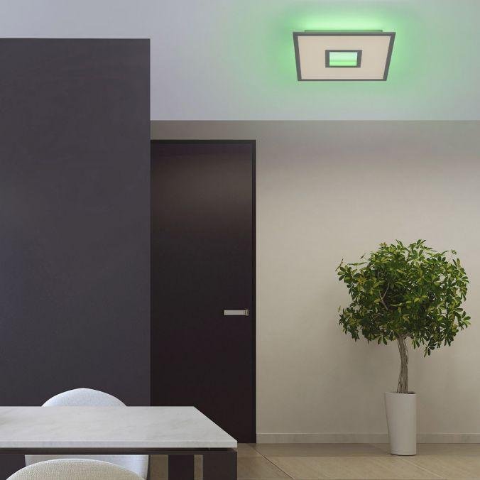 LD 11645-16 RECESS LED stropní svítidlo v bílé s nastavitelnou barvou světla a dálkovým ovládáním RGB+3000-5000K - LEUCHTEN DIREKT / JUST LIGHT (obrázek 7)